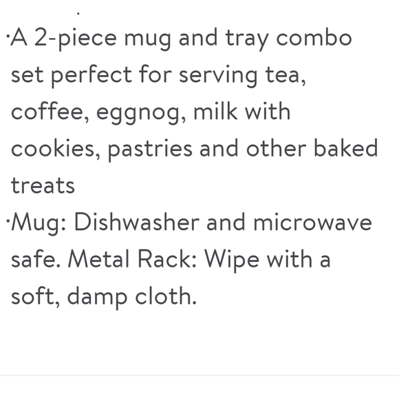 🎅 New Pioneer Woman 2-Piece Merry Meadows Cookie Tray & Mug Set - Picture 10 of 11